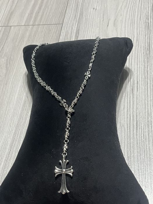 Lant Chrome Hearts Rosary Cross Pendant Chain