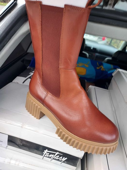 Botine si cizme femei piele naturala marimea 41