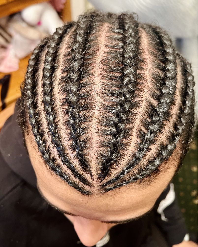 Codite, Cornrows, Impletituri pentru barbati