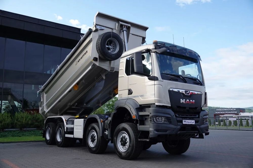 MAN TGS 41.480 / 8X6 / TIPPER SPATE / KH KIPPER / AUTOMAT / NOU DE FABRICĂ / 2025 /