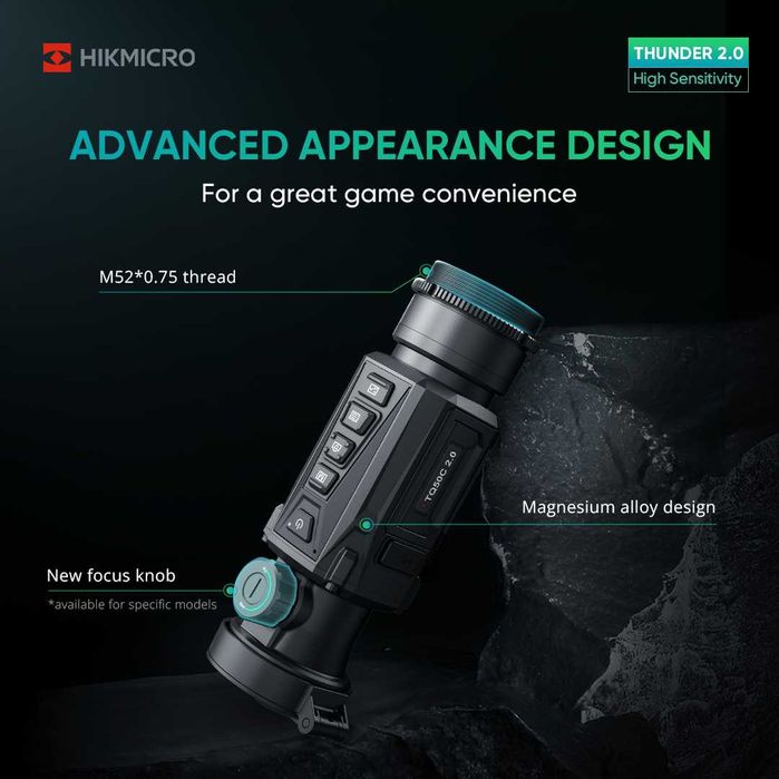 Camera termoviziune Clip-on, HIKMICRO THUNDER PRO TH35PC 2.0