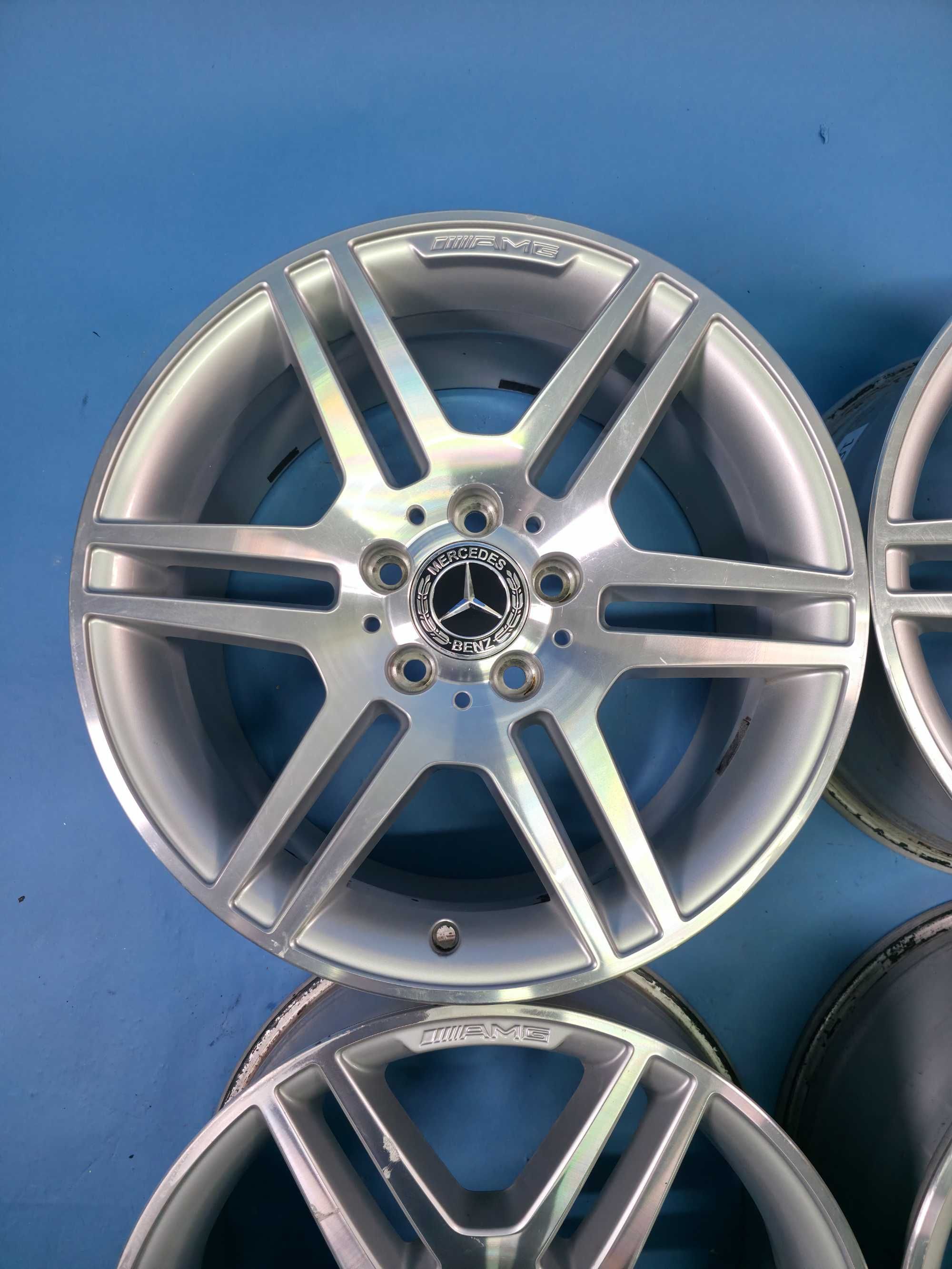 Jante Aliaj 5x112 17'' OEM Mercedes C-Class A-Class CLA - 2 Latimi AMG