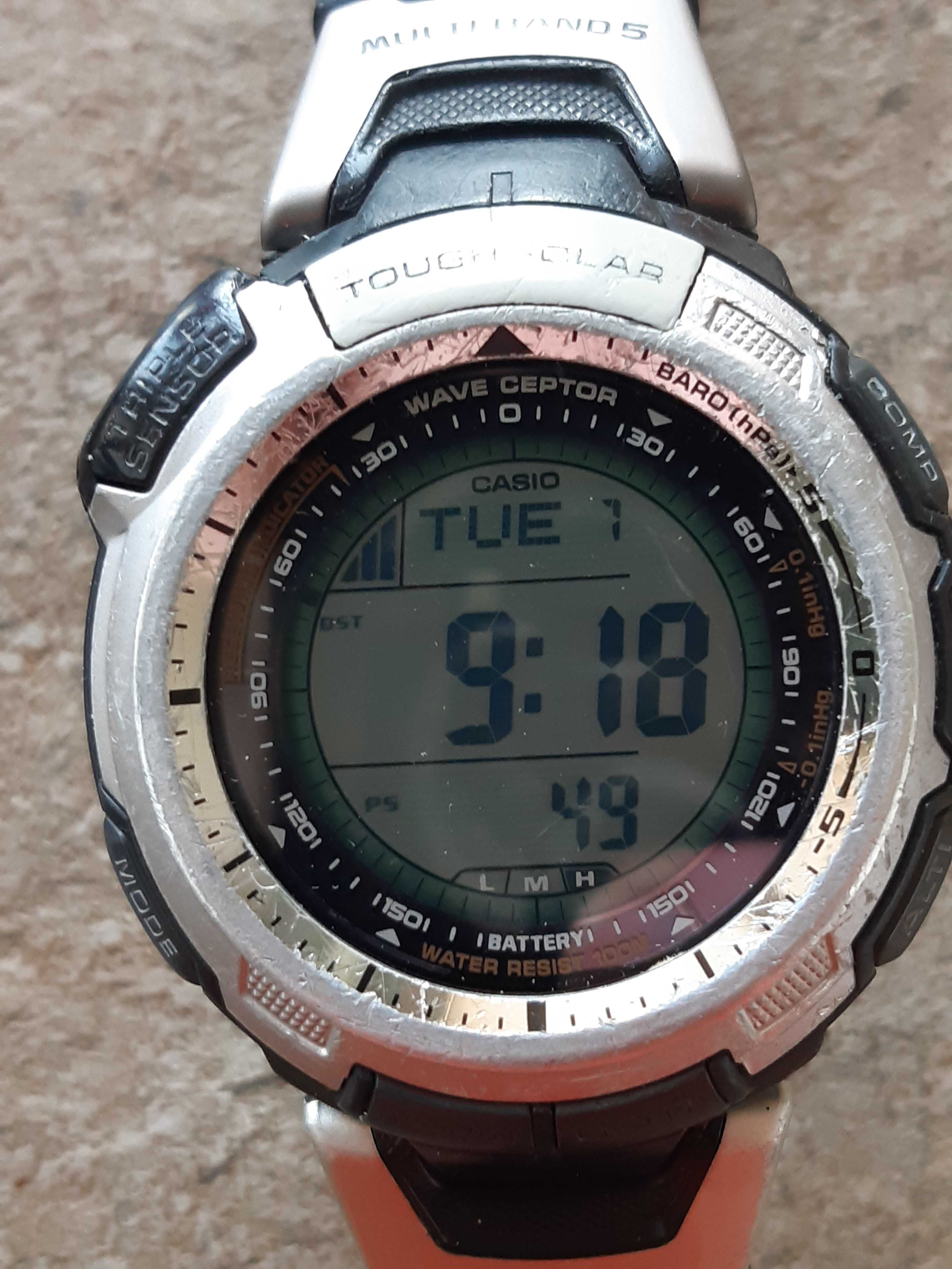 Casio Pro trek PRW-1300 и Casio Pro trek PRW-3000