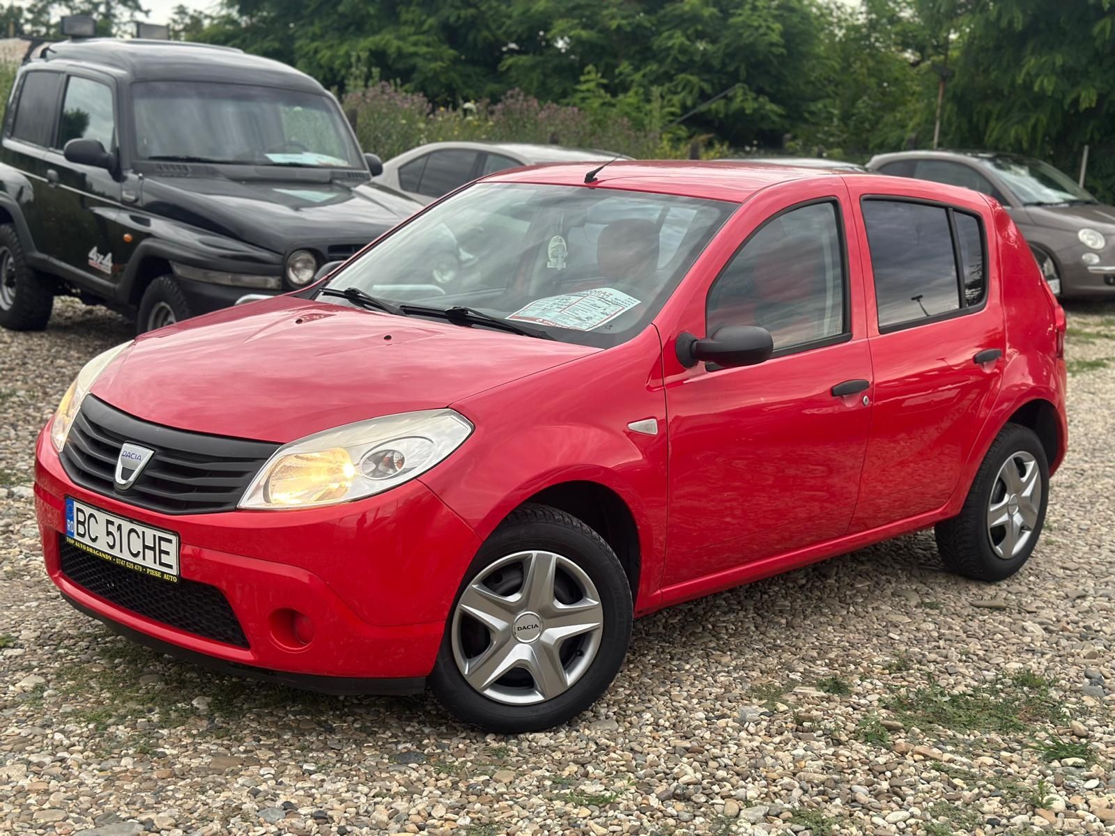 Dacia Sandero,An 2010,1.4 benzina 75cp,RATE fixe ,Avans 0