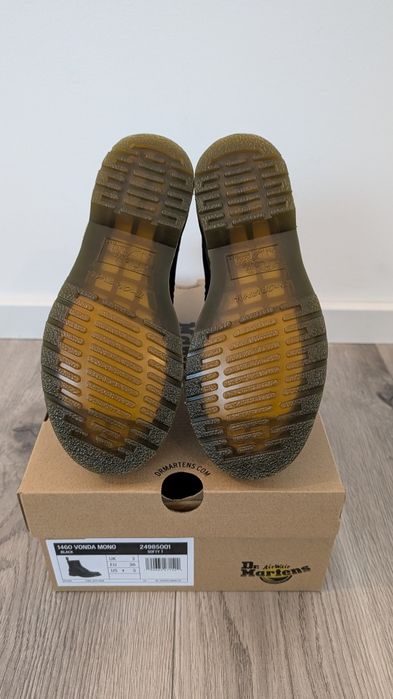 Dr Martens 1461 Vonda Mono Floral Softy T Black 36