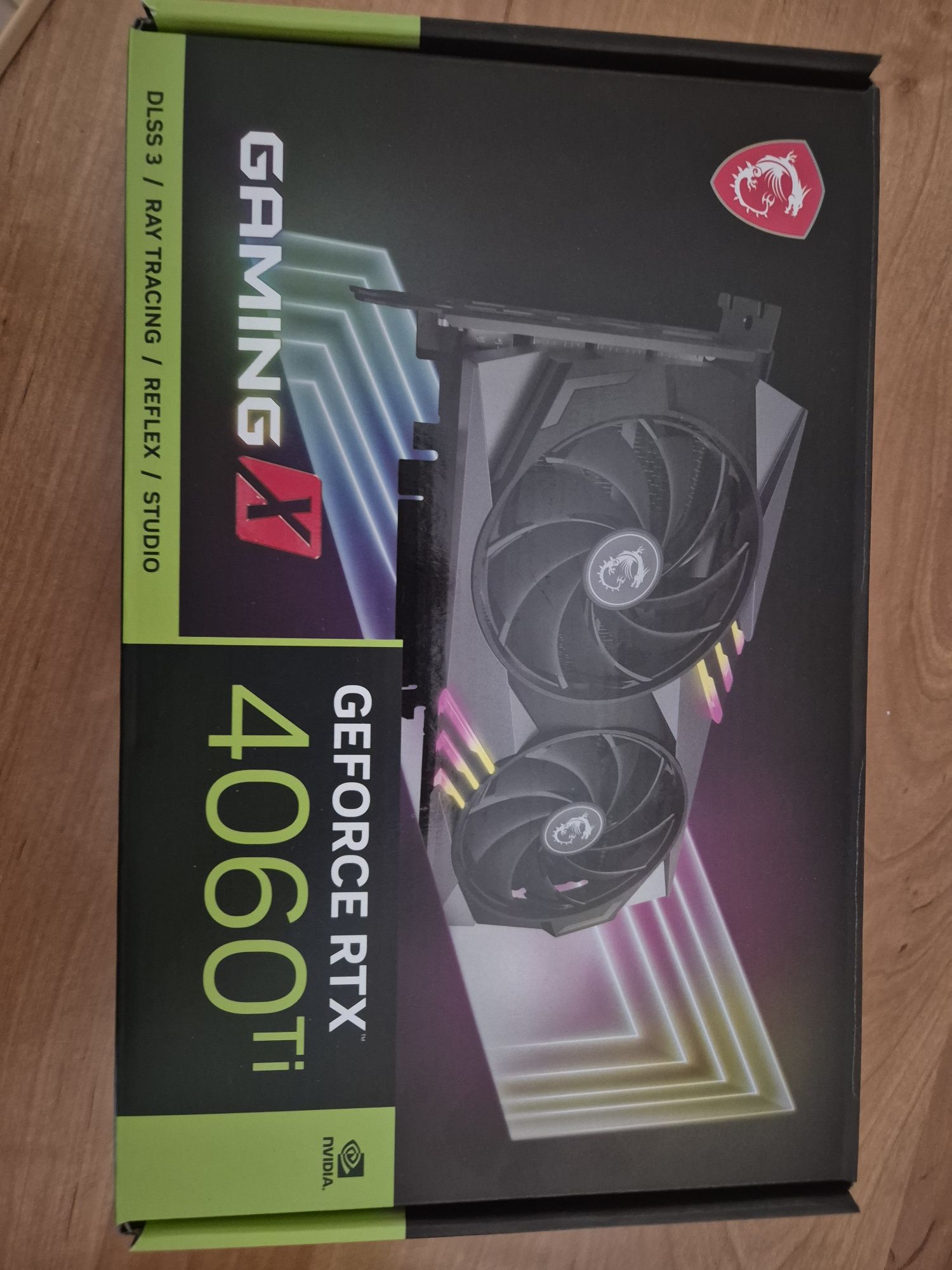 Видеокарта MSI RTX 4060Ti  gamingx