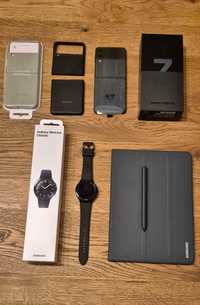 Samsung GalaxyZ Flip3+Galaxy Watch4 Classic+GalaxyTabS3 заедно/отделно