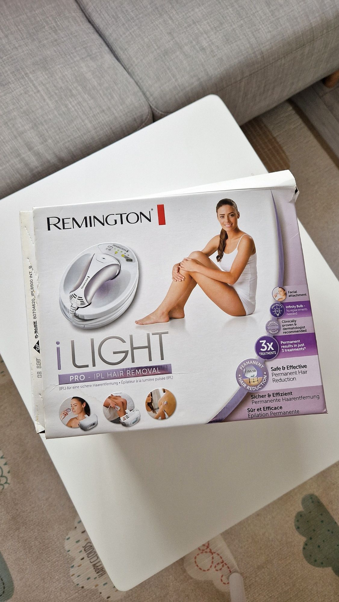 Фотоепилатор Remington IPL6500 i-Light Pro