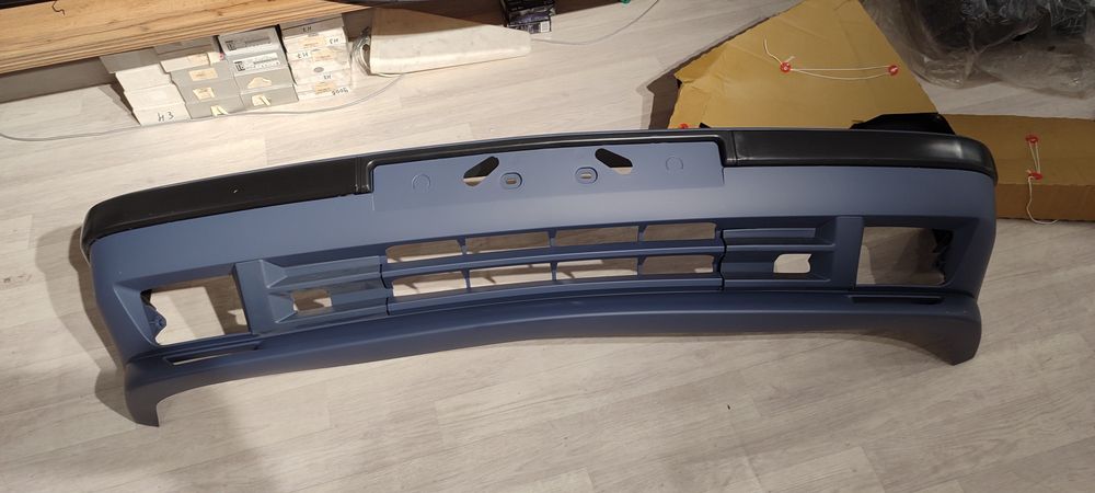 Передний бампер BMW e34 е36 e38 e39 , бампера в круг спойлер BMW e34