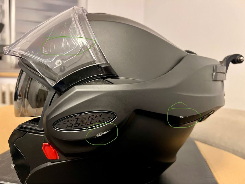 Scorpion Exo Tech Evo - Solid Matte Black