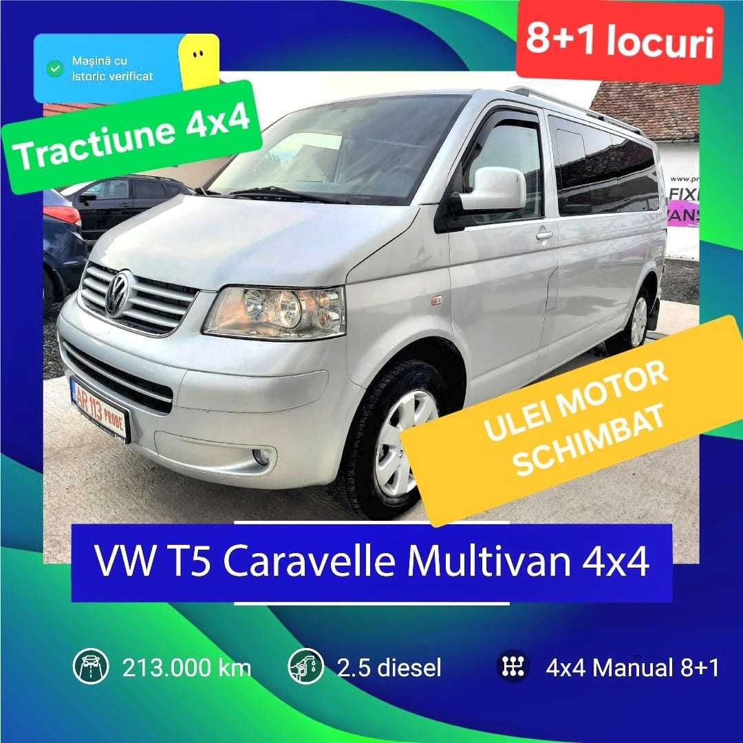 *Volkswagen Caravelle 8+1  Multivan /4x4 / Distributie pinioane/Clima