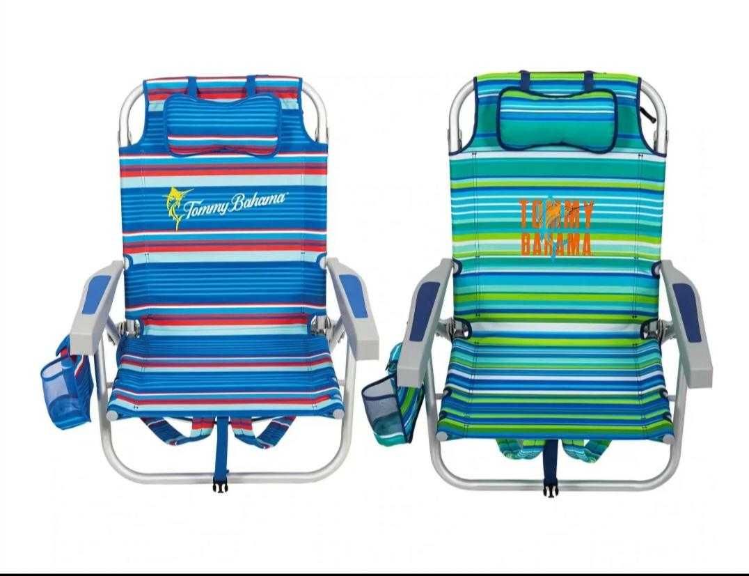 ТОМИ БАХАМА ПРОМОЦИЯ 2 Плажни Стола и Чадър Tommy Bahama ЛЯТО 2025