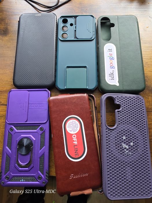 Vând set de 6 huse pentru Samsung galaxy s24 plus