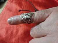 Сребърен пръстен  пеперуда