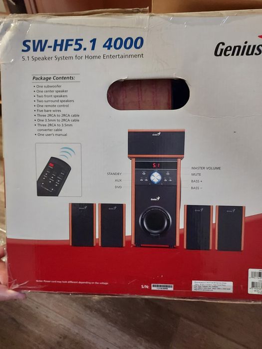 Vand boxe genius 5:1