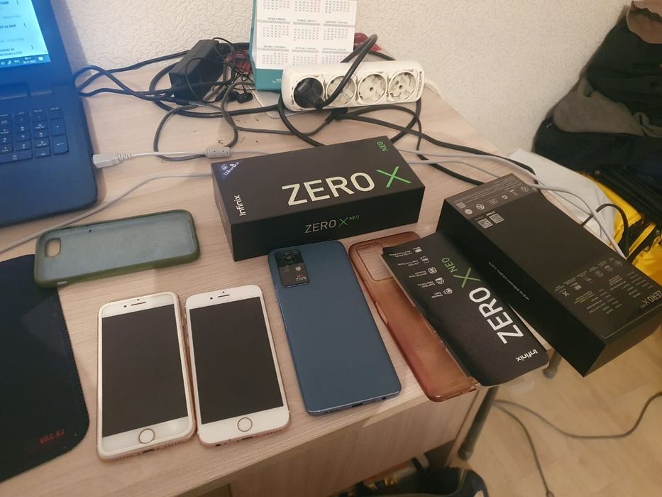 Продажа IPhone 8,Iphone 6s и Infinix, Zero x neo