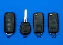 Ключ кутийка за Vw/ Seat / Skoda / Audi / tdi дистанционно Шкода