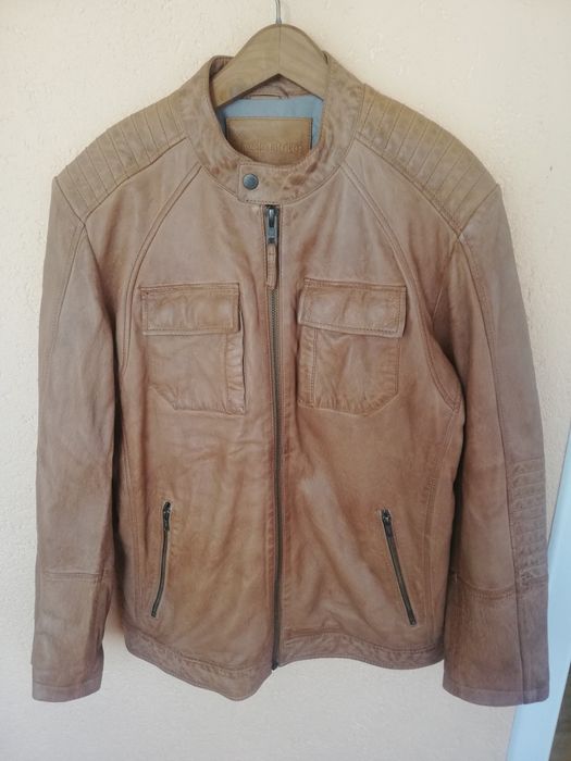Geaca piele bărbati Angelo Litrico M