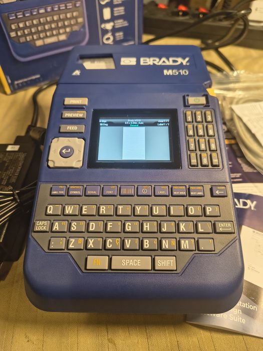 Принтер за етикети M510 за ЕС + комплект Brady Workstation