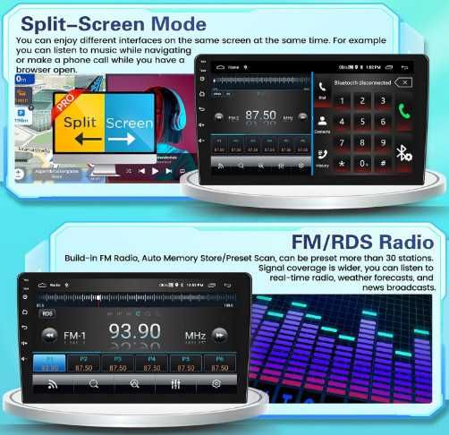 FULUKU мултимедия за Toyota Aygo/Peugeot 107/Citroen C1 2004/2014