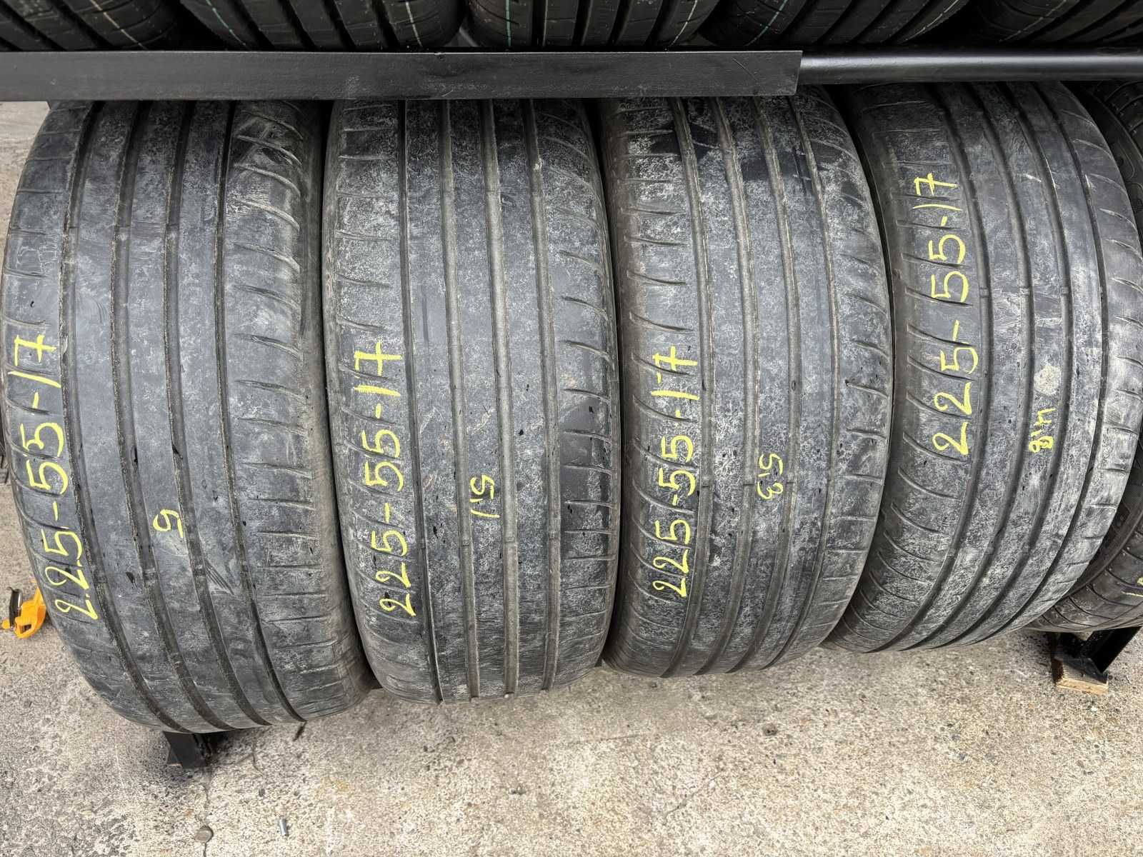 Anvelope noi si second ,225/55/17,225 55 R17 17 cu montaj inclus