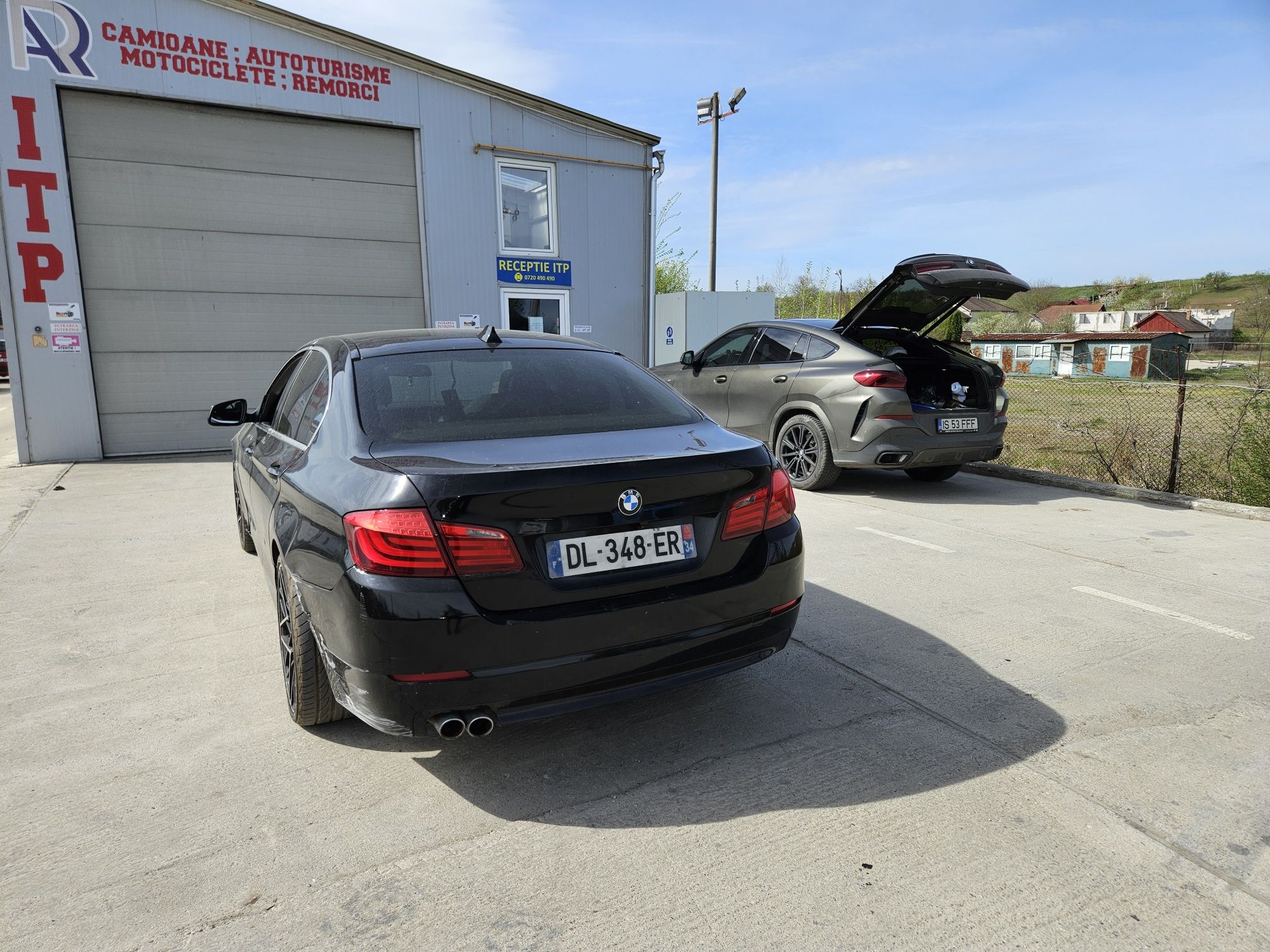 Bmw f10 520d  accidentat