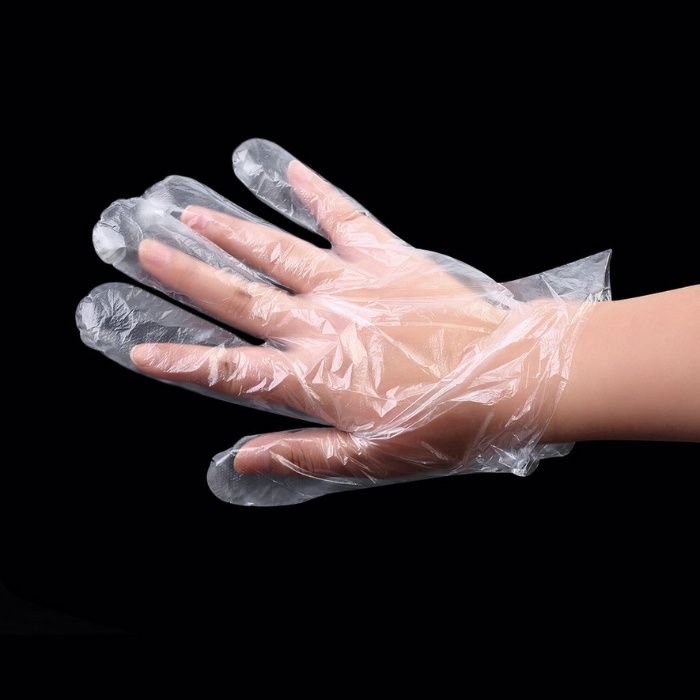 Одноразовые перчатки из полиэтилена
