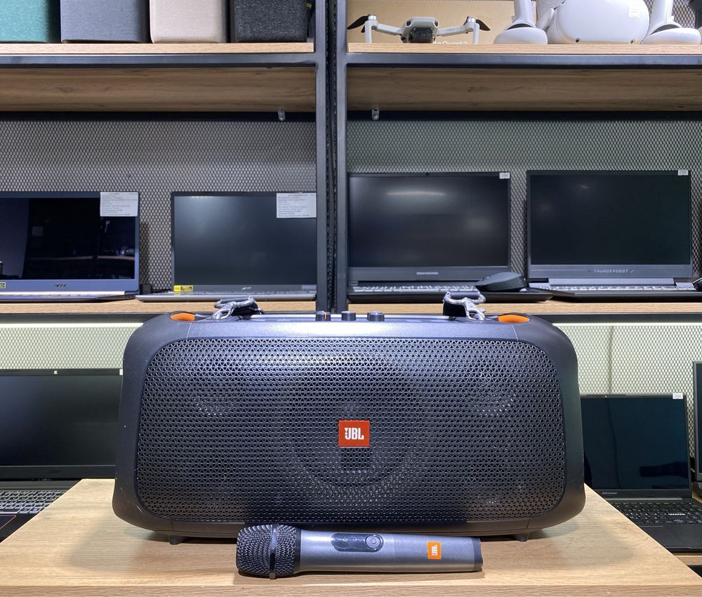 Портативная колонка JBL PartyBox On The Go, с микрофоном, 10205/A10