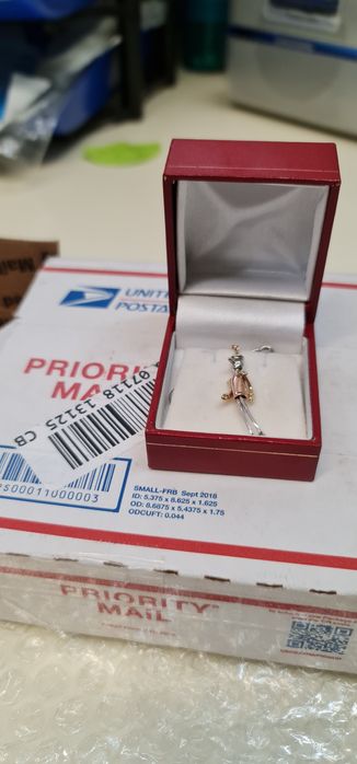 Cartier - Pandantiv Pandant 3D mobil 14K Alb Galben Roz Pinocchio