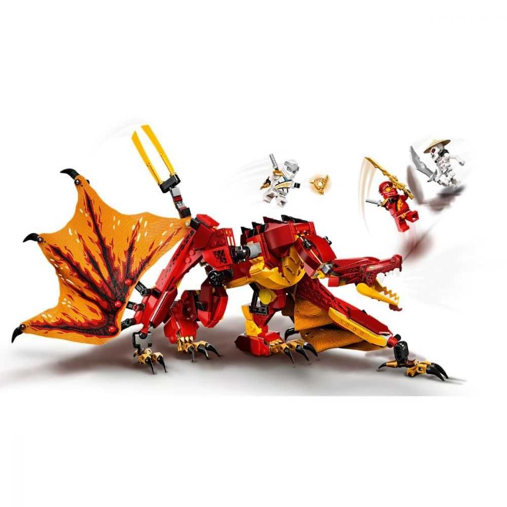 LEGO Ninjago 71753 - Atacul Dragonului de Foc - NOU sigilat