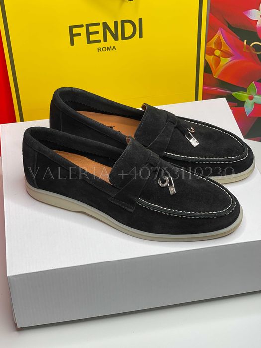 Pantofi Piele Naturala - negru 37 dama