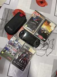 Sony PSP E1004 Modat cu multe jocuri pe card + 4 jocuri