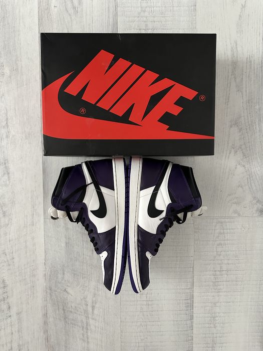 Jordan 1 High Court Purple