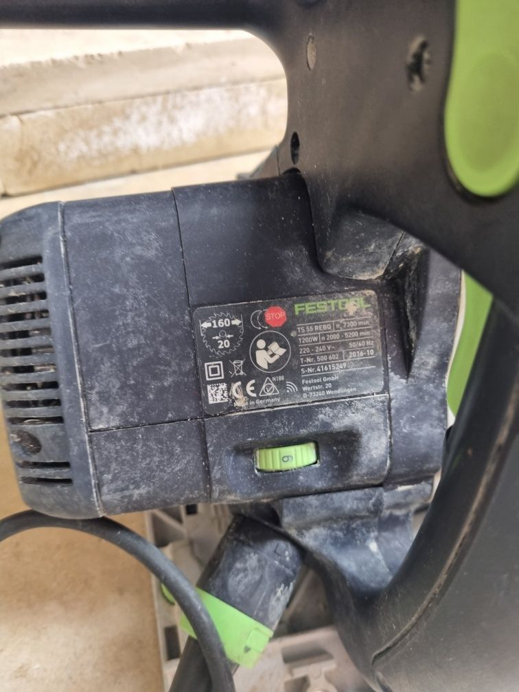 Festool TS 55 REBQ потапящ циркуляр