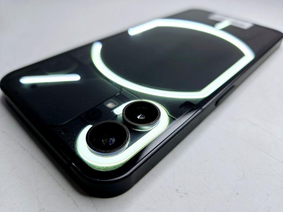 Nothing Phone (1) 128GB Black 8GB Dual SIM, Garantie 24 luni | #R83508