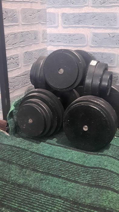 Gantel 4 dona 2 ta 15 kgdan 2ta 8kgdan