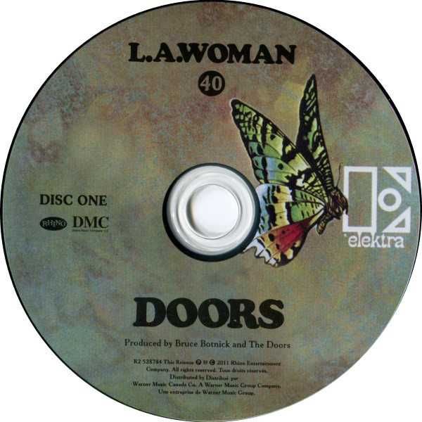 2xCD The Doors - L.A. Woman Reissue, Remastered, 40th Anniversary
