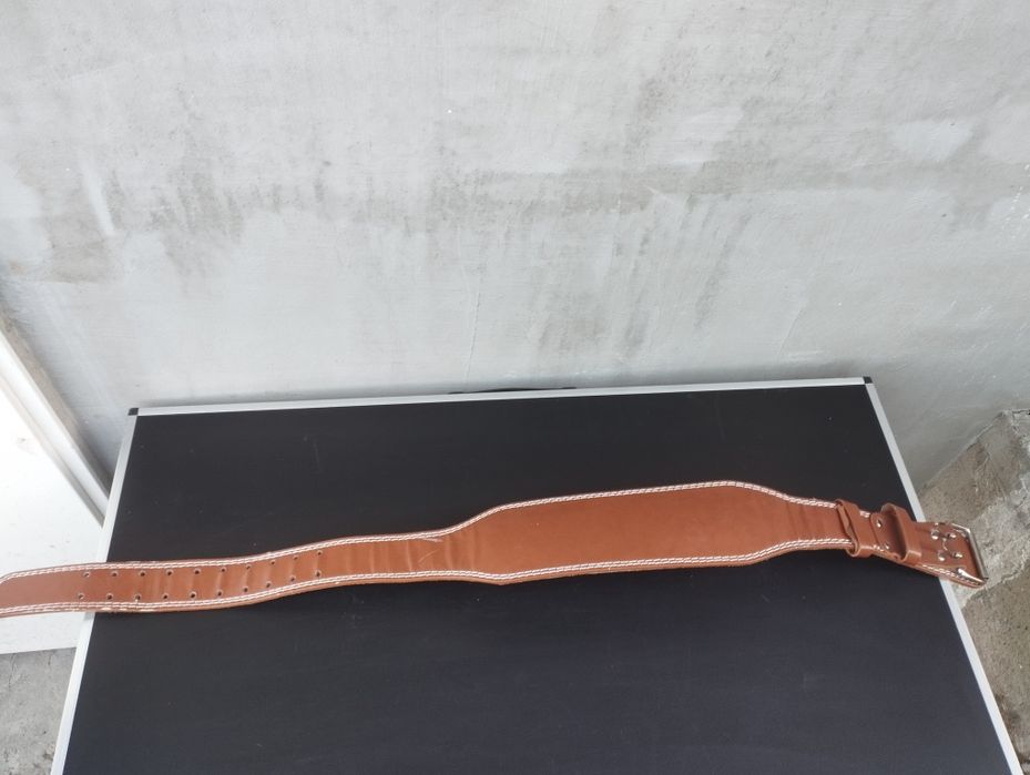 Фитнес кожен колан за вдигане на тежести