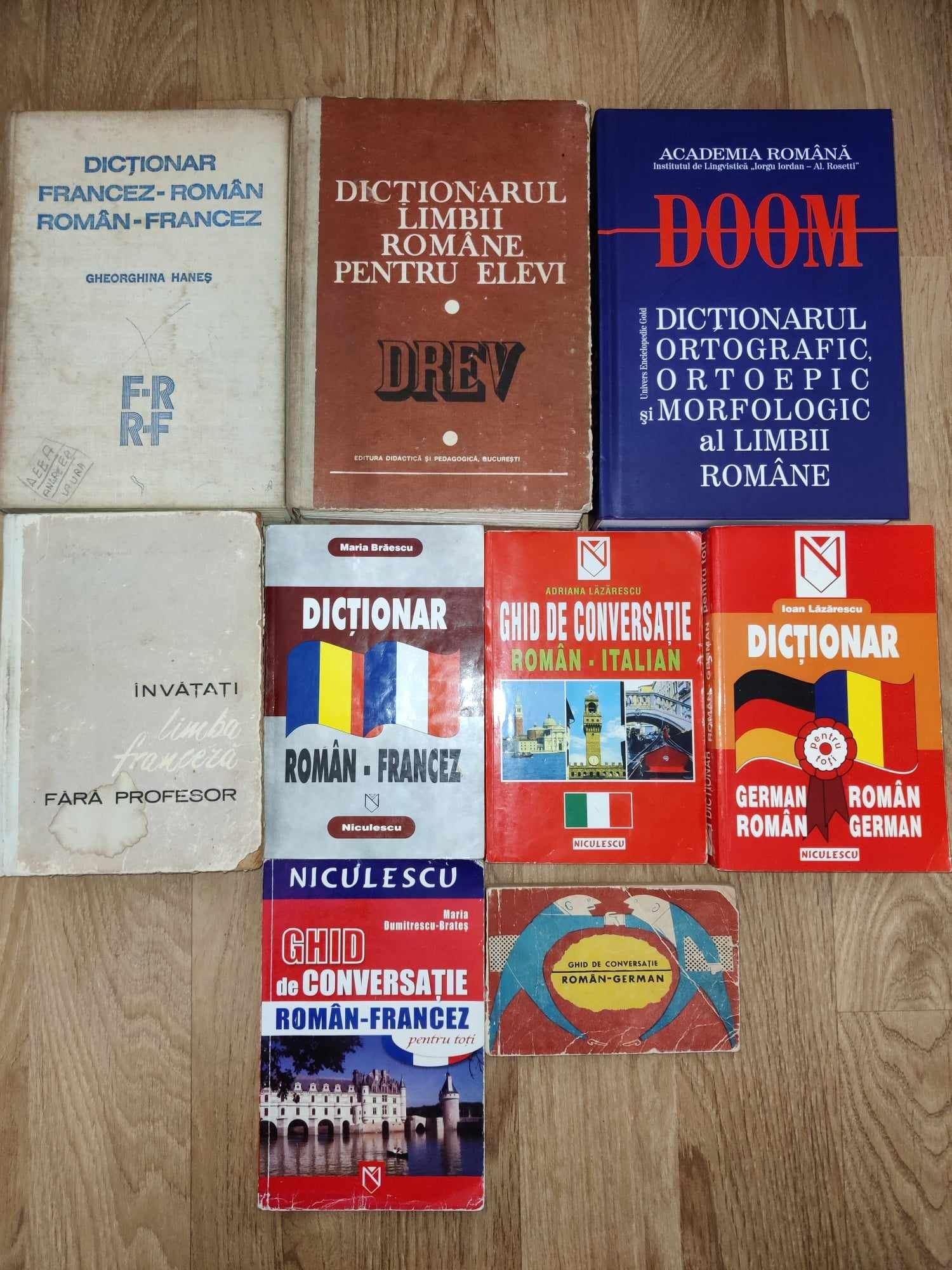 Dictionare Doom, lb.engleza/La Medeleni/ Jules Verne/Carti copilărie