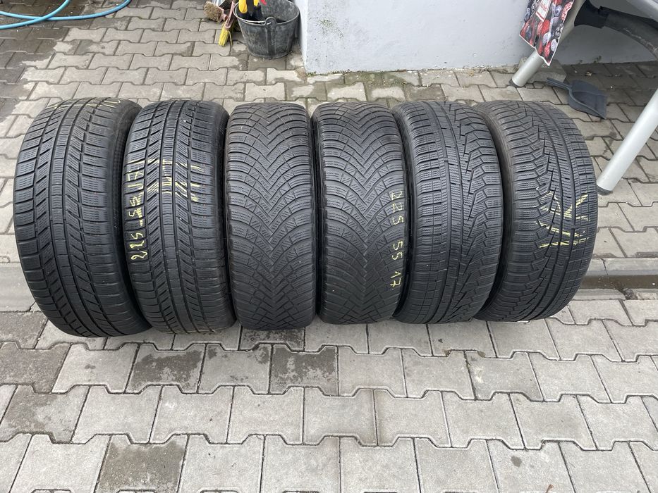 Cauciucuri 225/55R17 Continental, anvelope iarna 225/55/17 Hankook