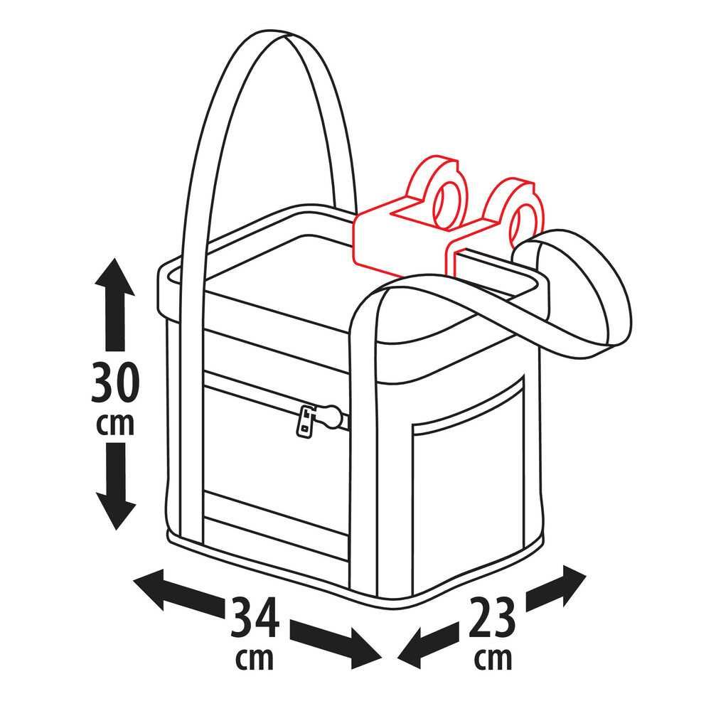 Easy-Basket, кошница за кормило на велосипед – 14л