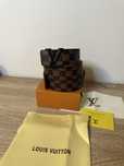Curea Louis Vuitton 105cm Brown Grid/Catarama Black Full Box