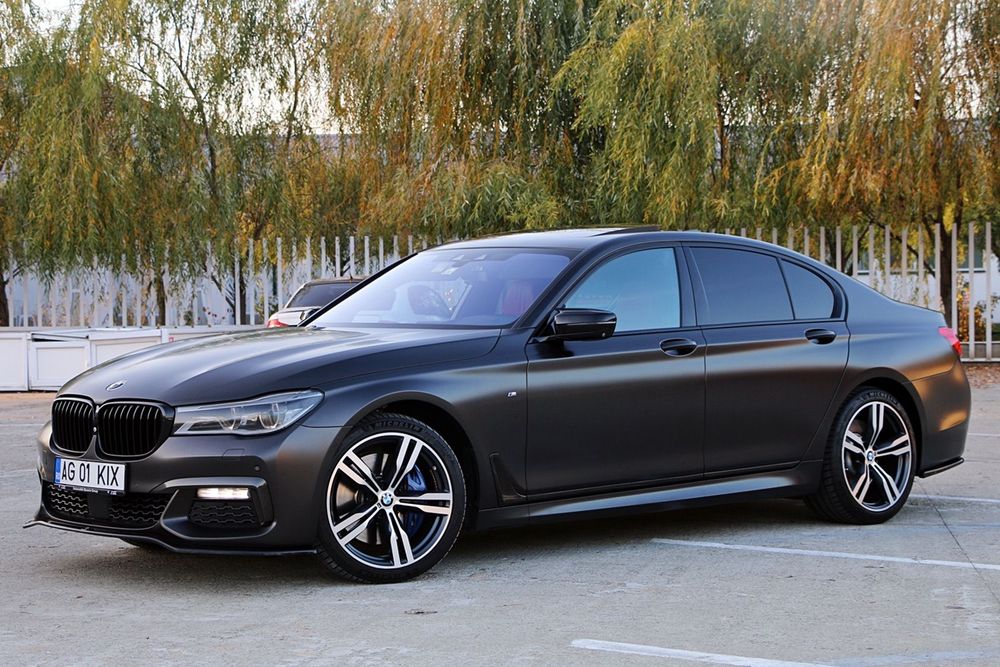 BMW Seria 7 BMW 750i xDrive (G11) • INDIVIDUAL Frozen Dark Brown •Merino Fiona Red