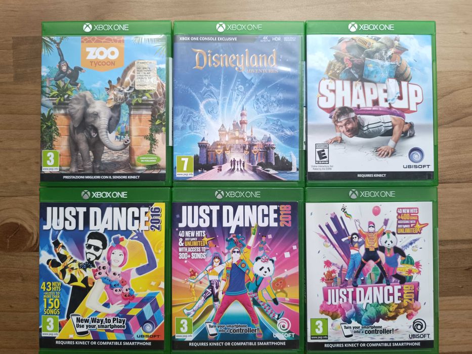 Jocuri Kinect Xbox One Shape Up Disneyland Just Dance Zoo Tycoon