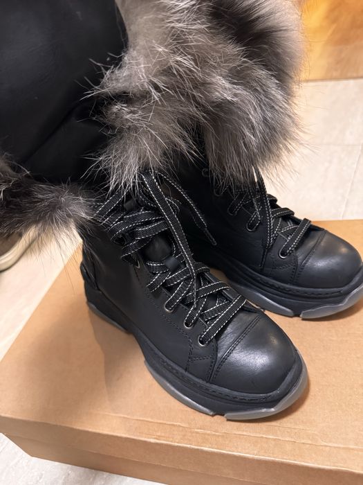 Daris emporio armani calvin klein jeans боти ботуши кец естествен пух