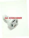 Incarcator Universal Masina Auto 4 Porturi Bricheta Usb Qc Fastcharge