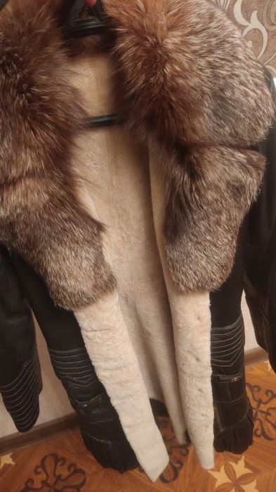 Женская дублёнка в отличном состоянии