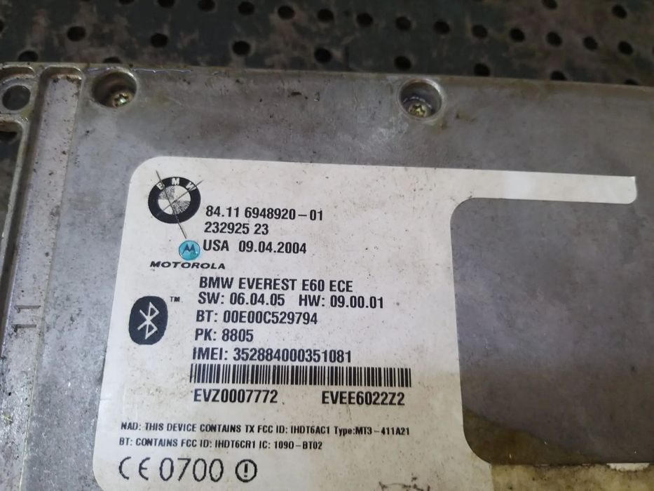 Modul bluetooth bmw seria 5 e60 8411694892001 23292523