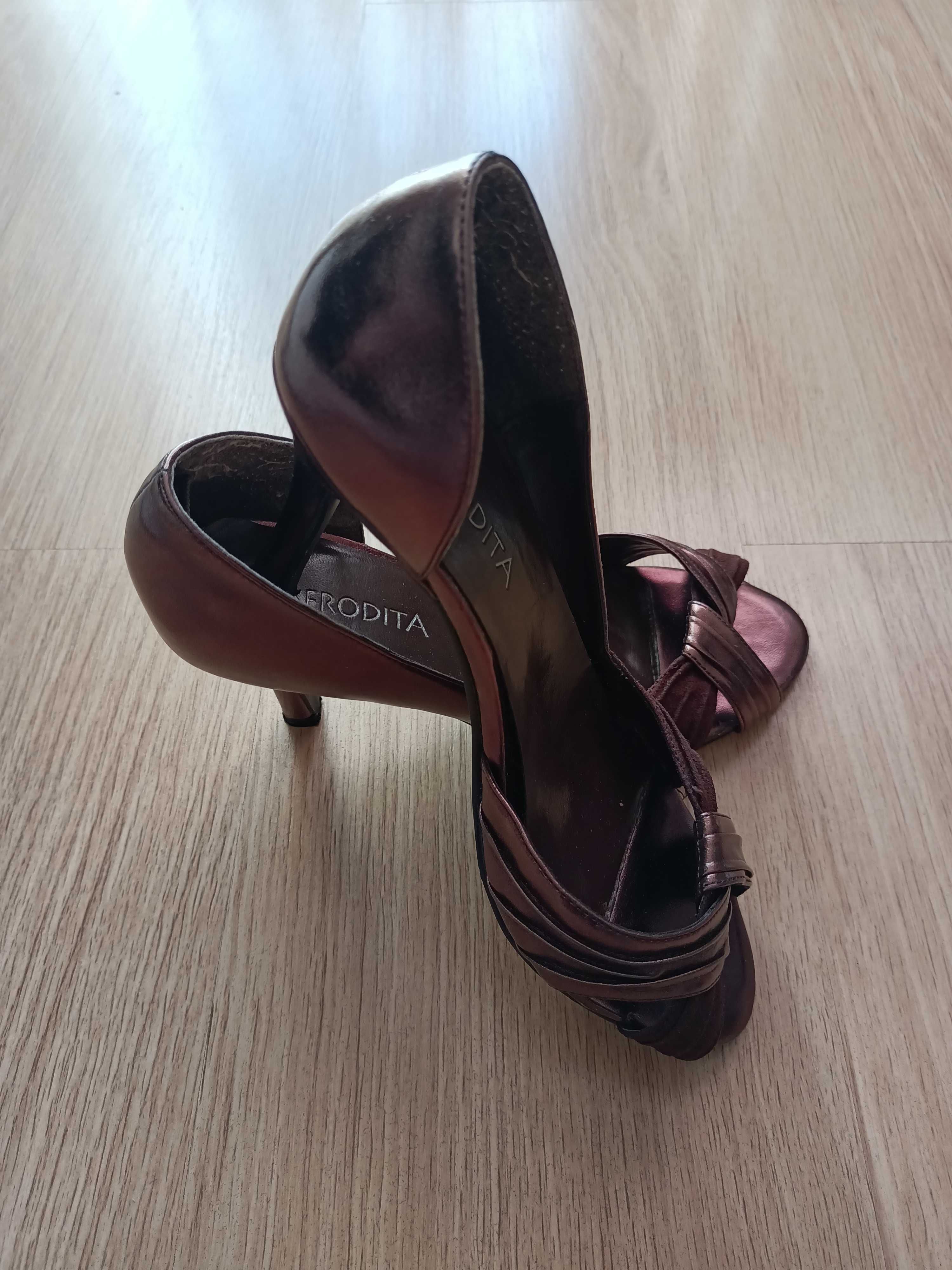 Pantofi dama, bronz, 38