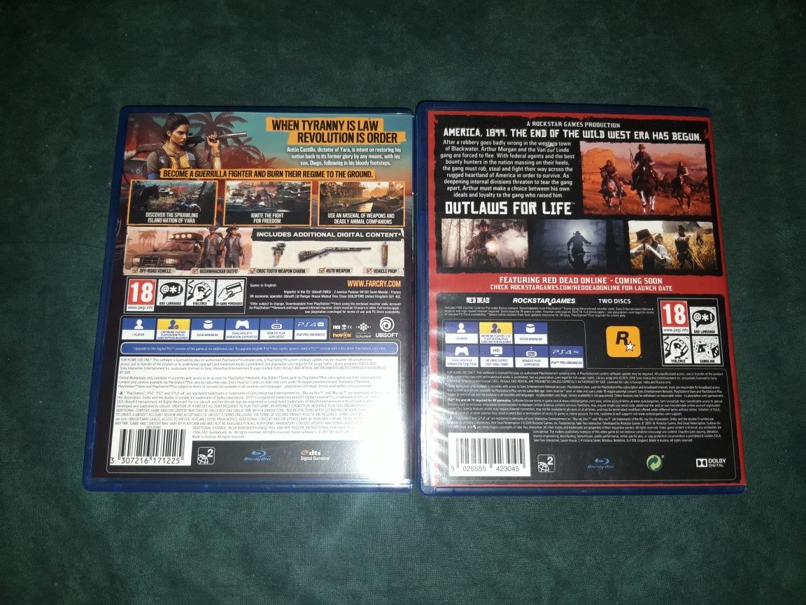 Joc Far Cry 6 Yara Edition pentru PlayStation 4 & Joc Red Dead Redempt